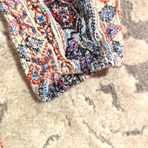 Knox Rose Cold Shoulder Spaghetti Strap Top Multi Color Size XS - Picture 4 of 8